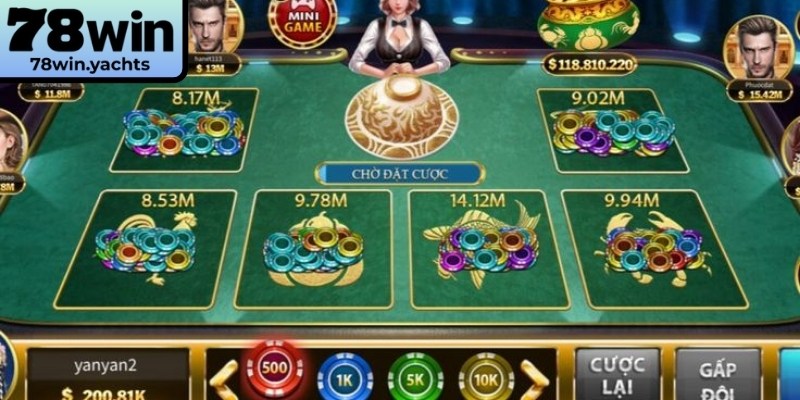 Hiểu sơ lược về game bầu cua 78Win