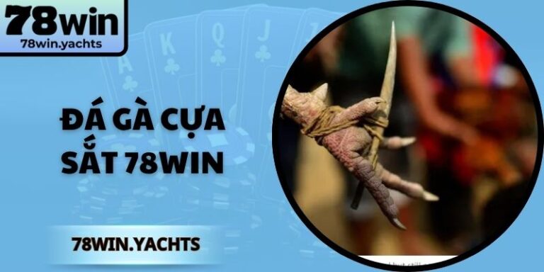 Đá gà cựa sắt 78win