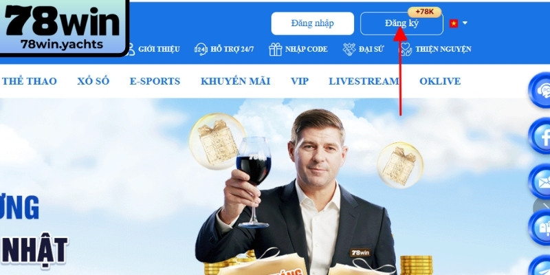 Khám phá lợi ích khi đăng ký 78Win với tài khoản riêng