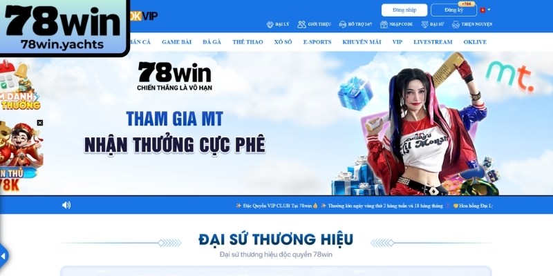 Giới thiệu về nhà cái 78Win với lượng người truy cập 100K lượt mỗi ngày
