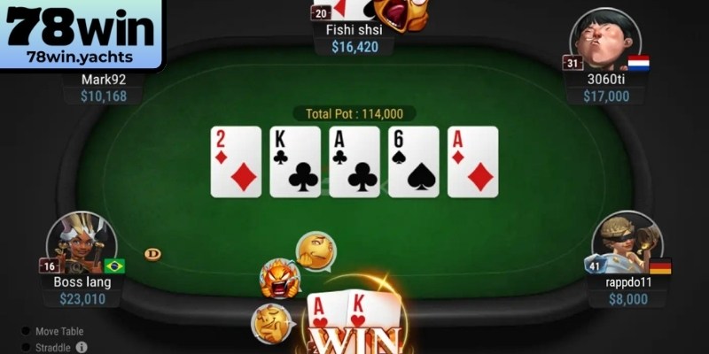 Poker 78Win – Trải Nghiệm Đỉnh Cao, Thắng Lớn Mỗi Ngày 1 Luật chơi Poker 78Win dễ hiểu, chuẩn quốc tế cho mọi cấp độ