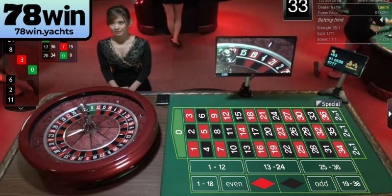 Tìm hiểu sơ lược về game Roulette 78Win